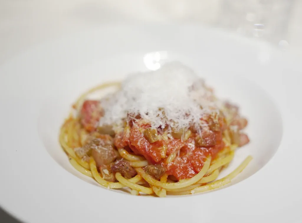 Spaghettoni all’ammatriciana