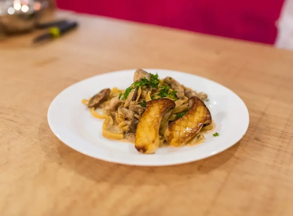 Tagliatelle com Cogumelos